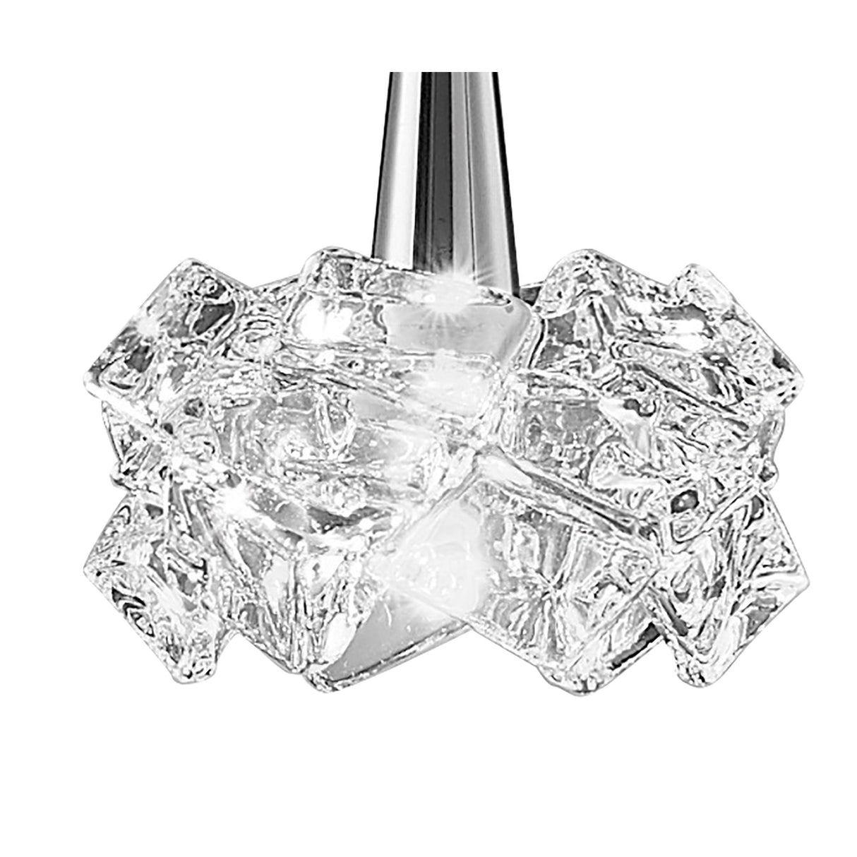 Arctic Elegance 3-Light G9 Pendant in Polished Chrome