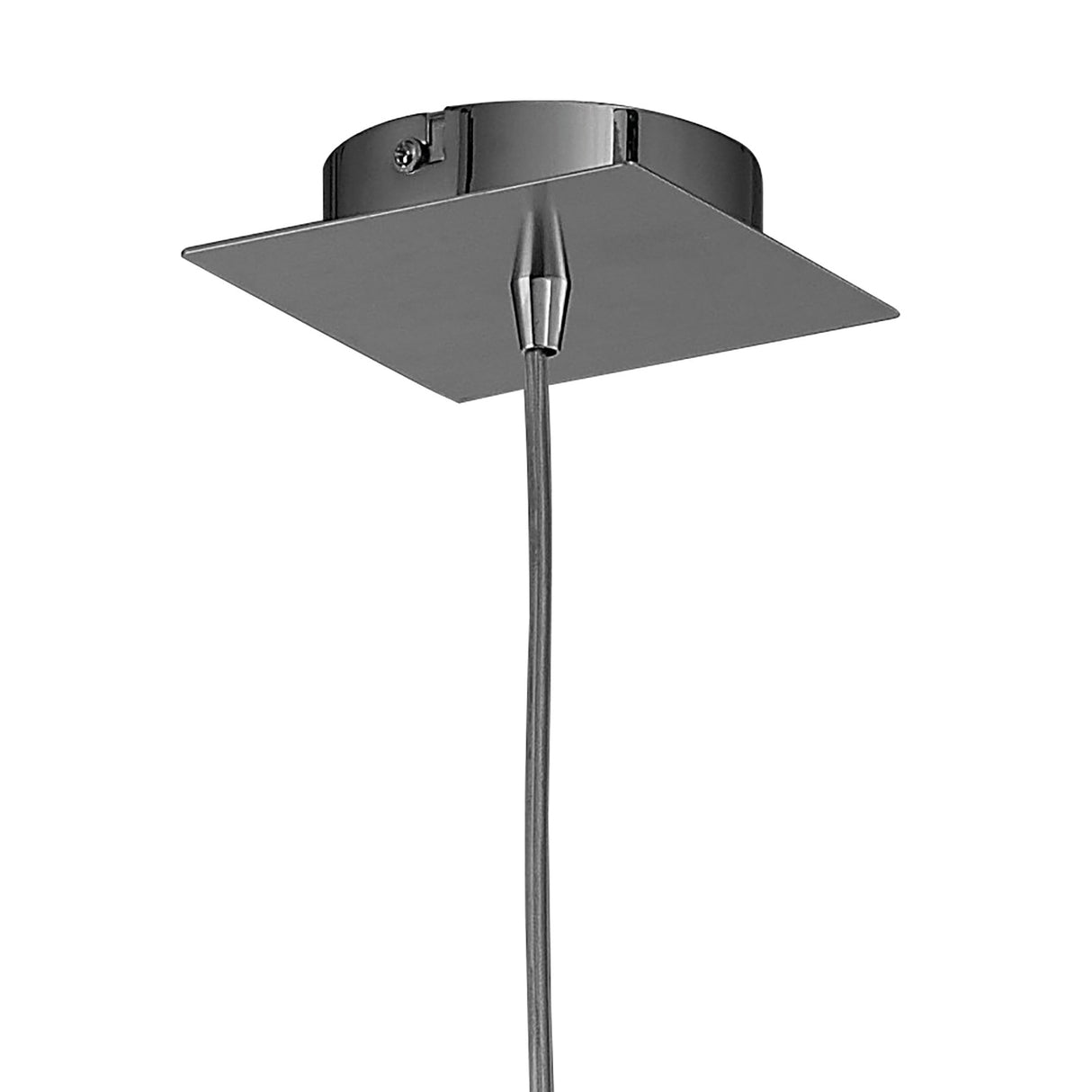 Arctic Crystal Pendant Light - Small, Polished Chrome