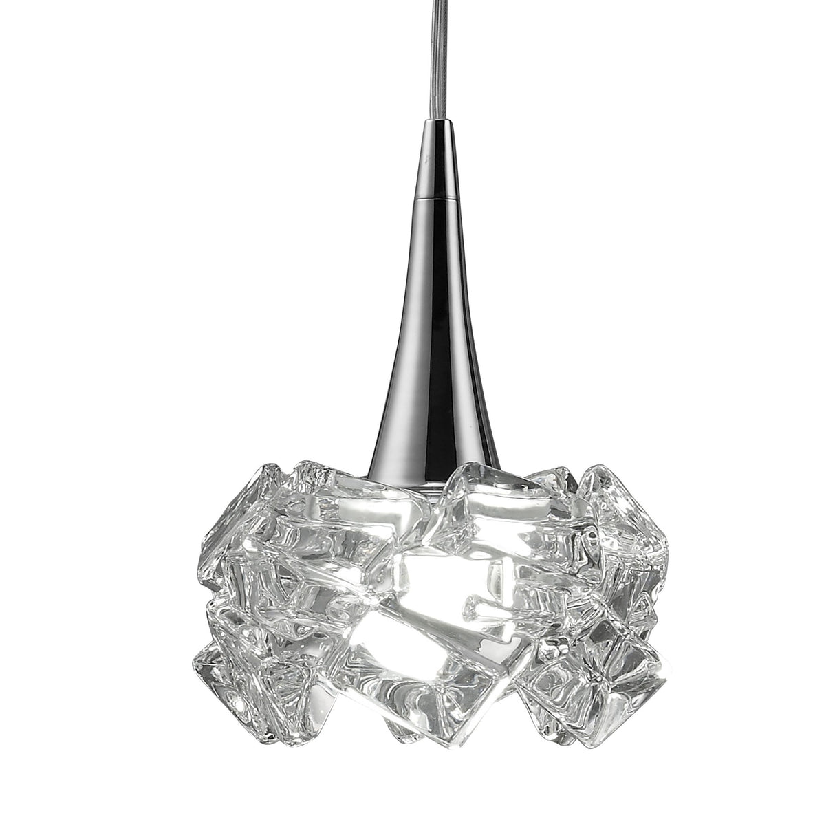 Artic Tri-Light Pendant Large with Polished Chrome Finish