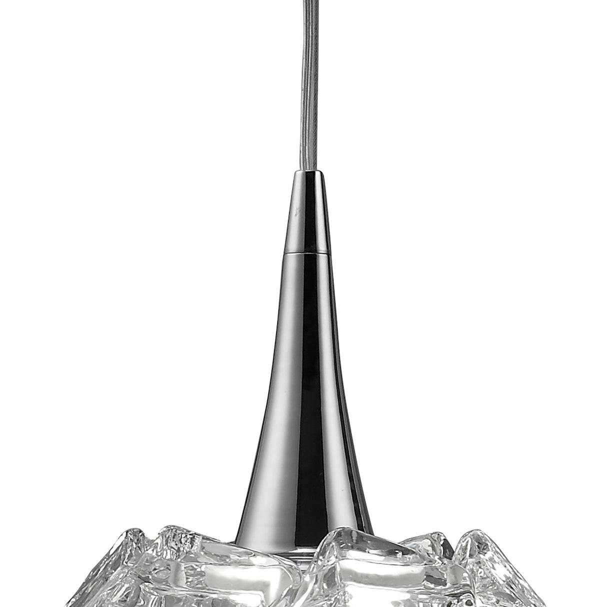 Artic Tri-Light Pendant Large with Polished Chrome Finish