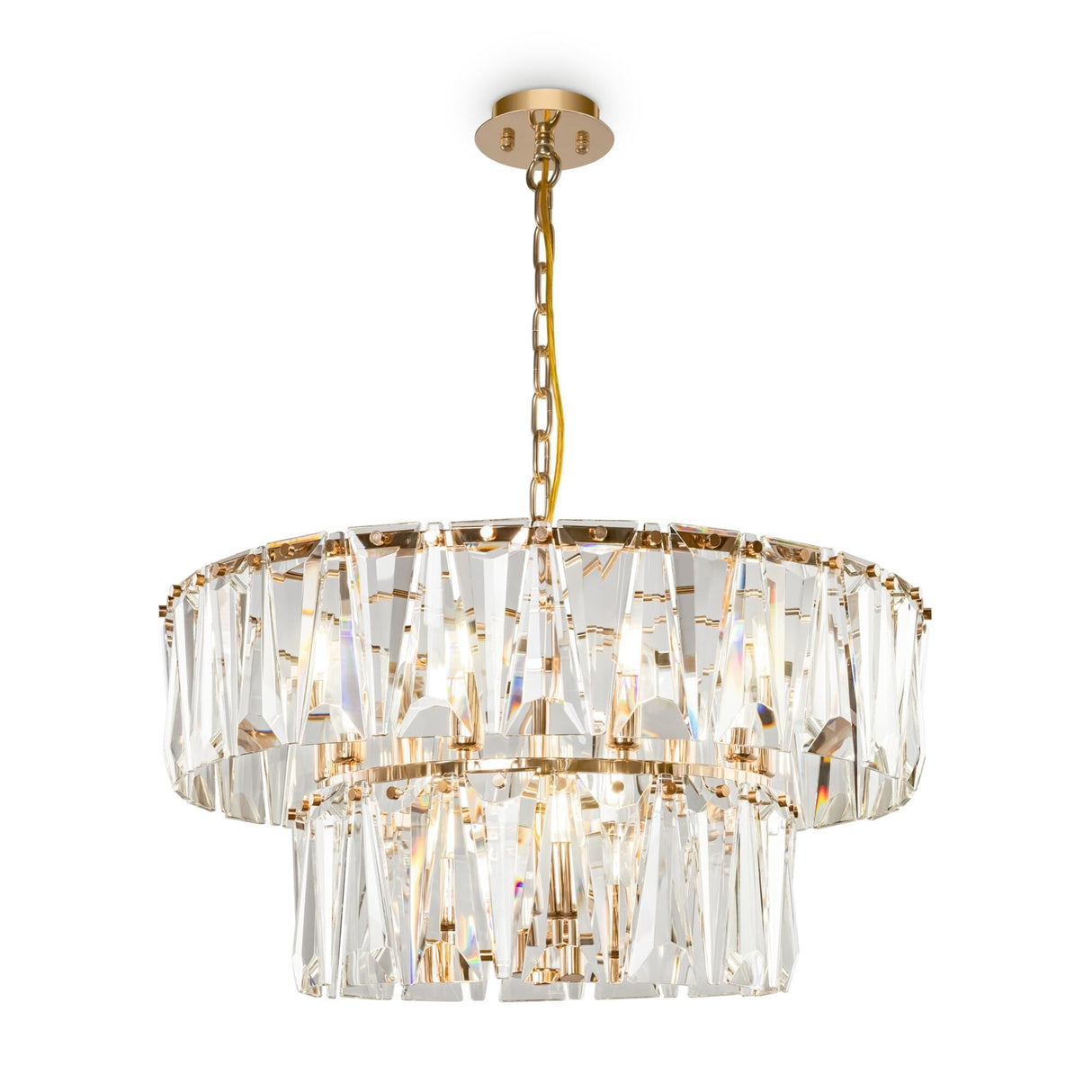 Radiant Gold Spire Pendant Light