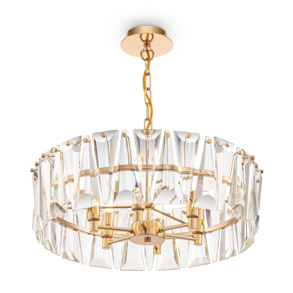 Radiant Gold Puntes Pendant Light
