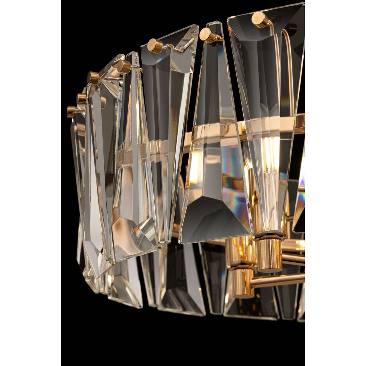 Radiant Gold Puntes Pendant Light