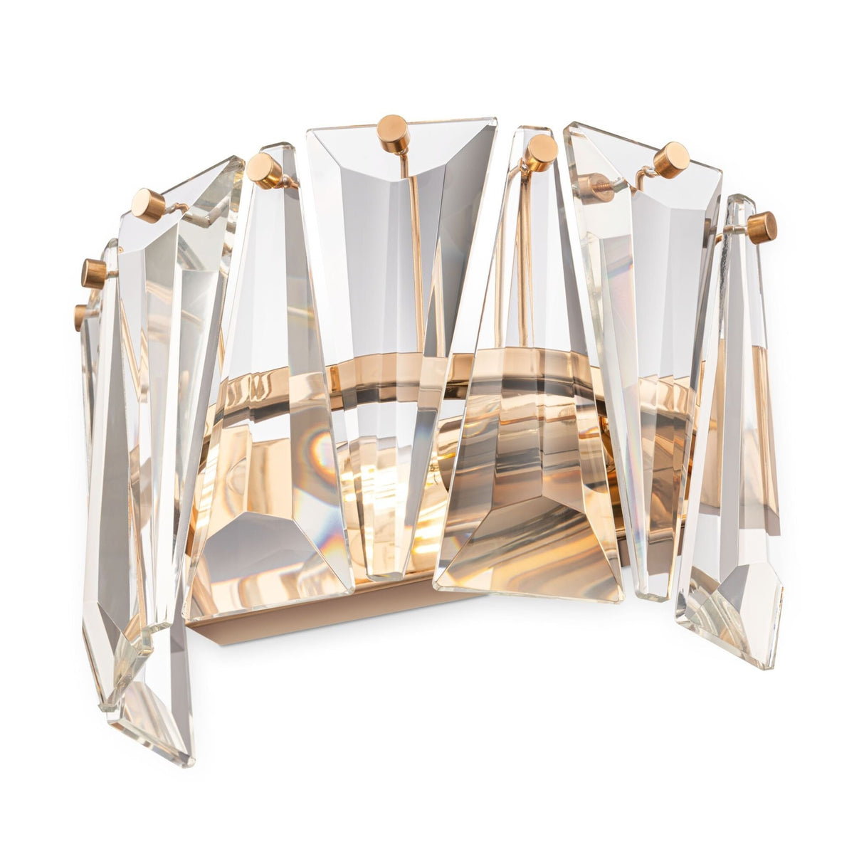 Contemporary Gold Accent Wall Light