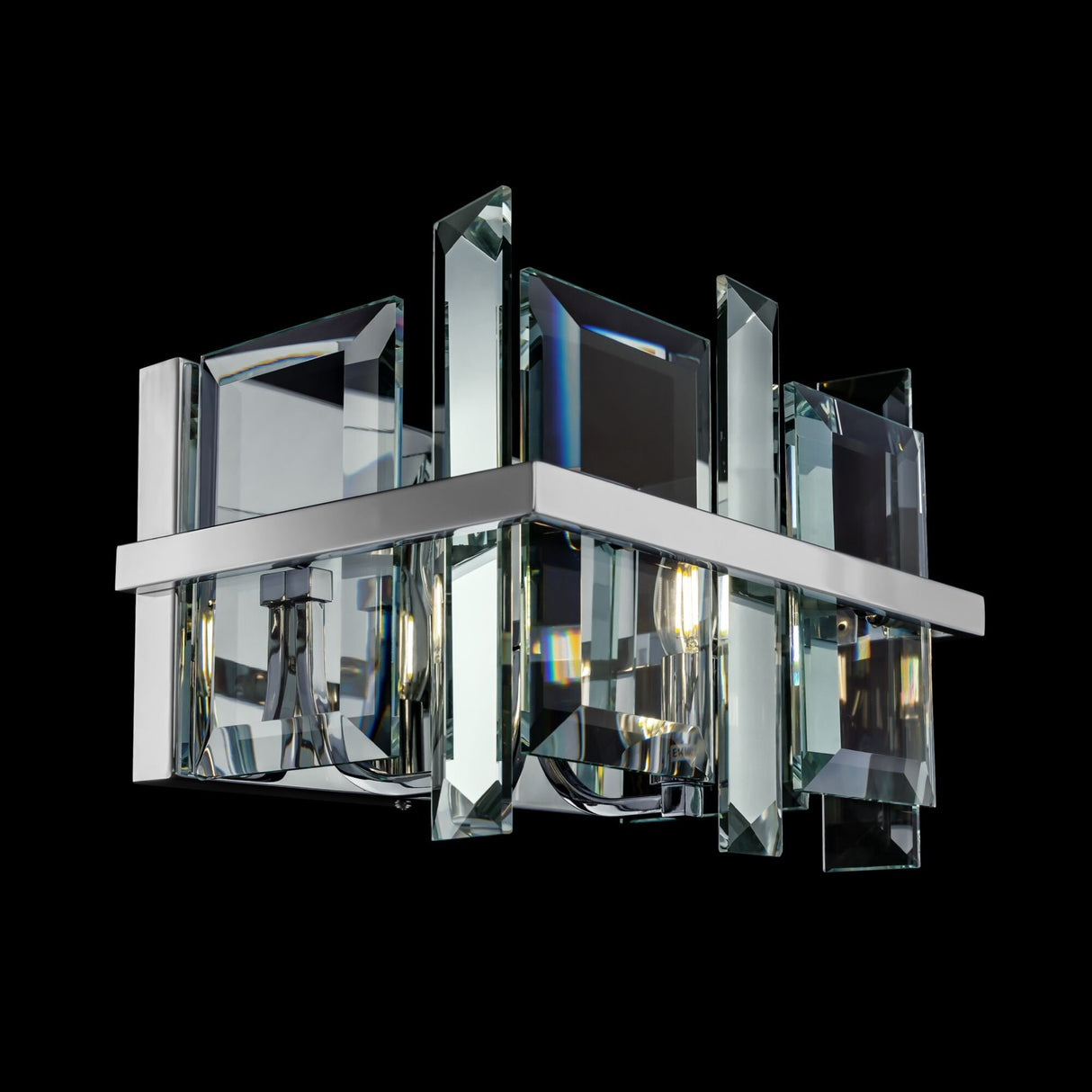 Contemporary Cerezo Chrome Wall Sconce Lamp