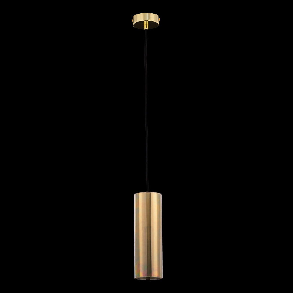 Radiant Elegance Gold Pendant Light