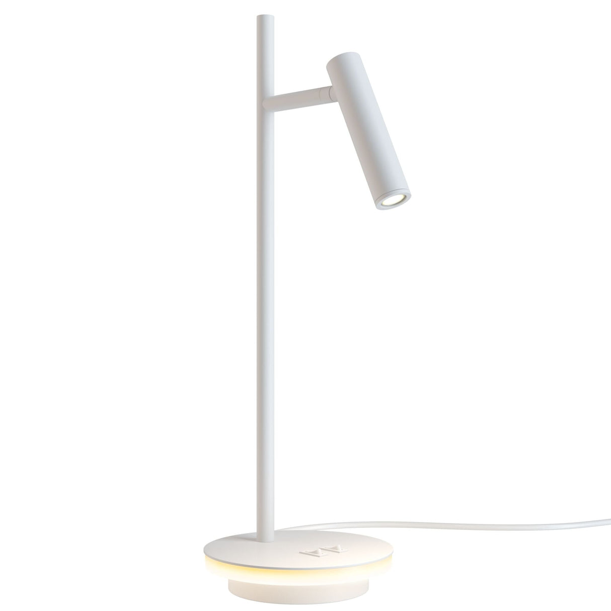 Estudo White Modern Table Lamp - Sleek Design with LED Lighting
