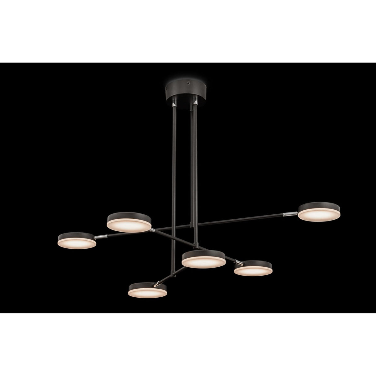 Contemporary Elegance: Black Pendant Lamp