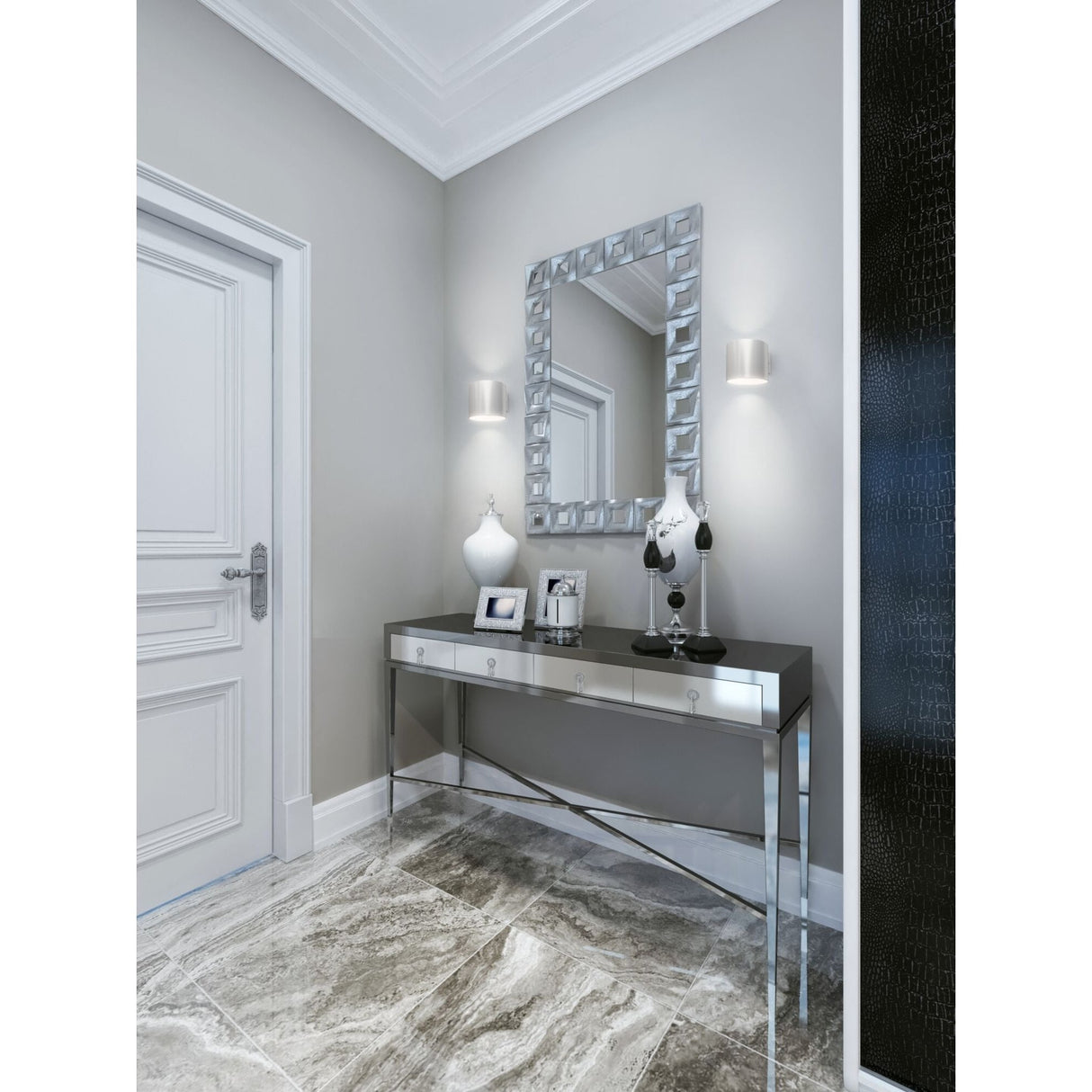 Radiant White Rond Wall & Ceiling Fixture