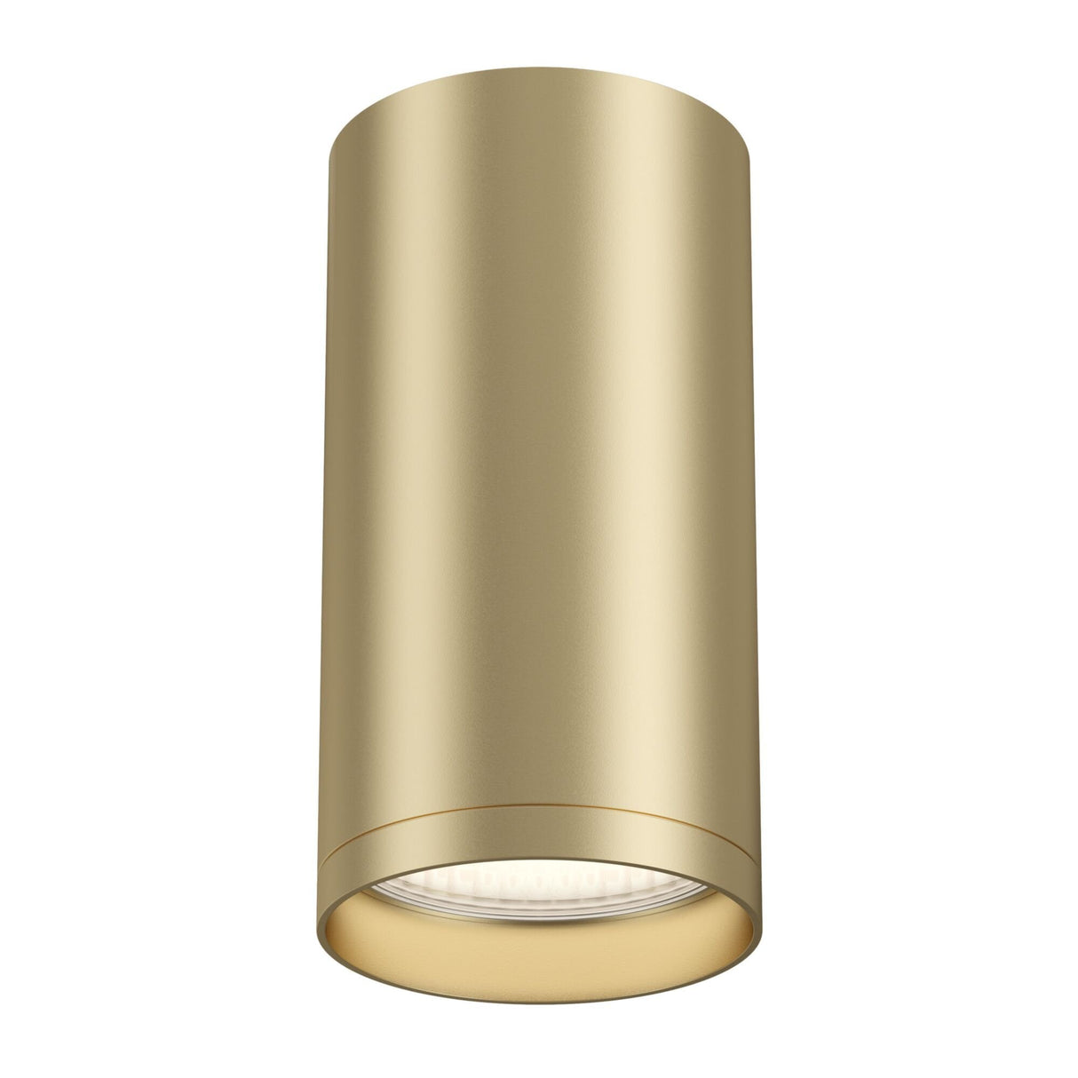 Elegant Matt Gold Focus S Ceiling Light Fixture
