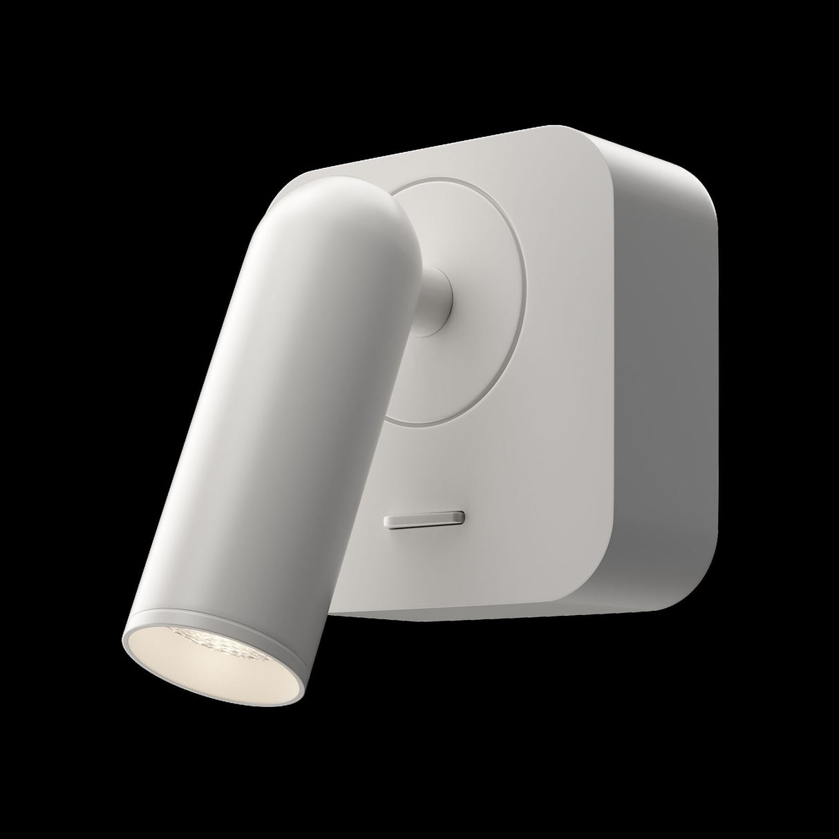 Sleek Mirax White LED Wall Lamp