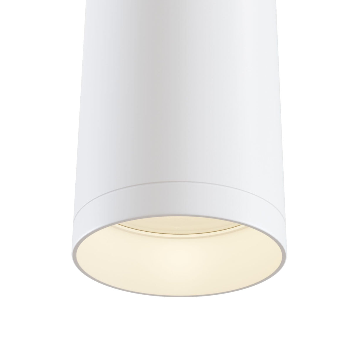White Track Lighting - Single Phase Track Lamp, GU10 50W, 300mm Height