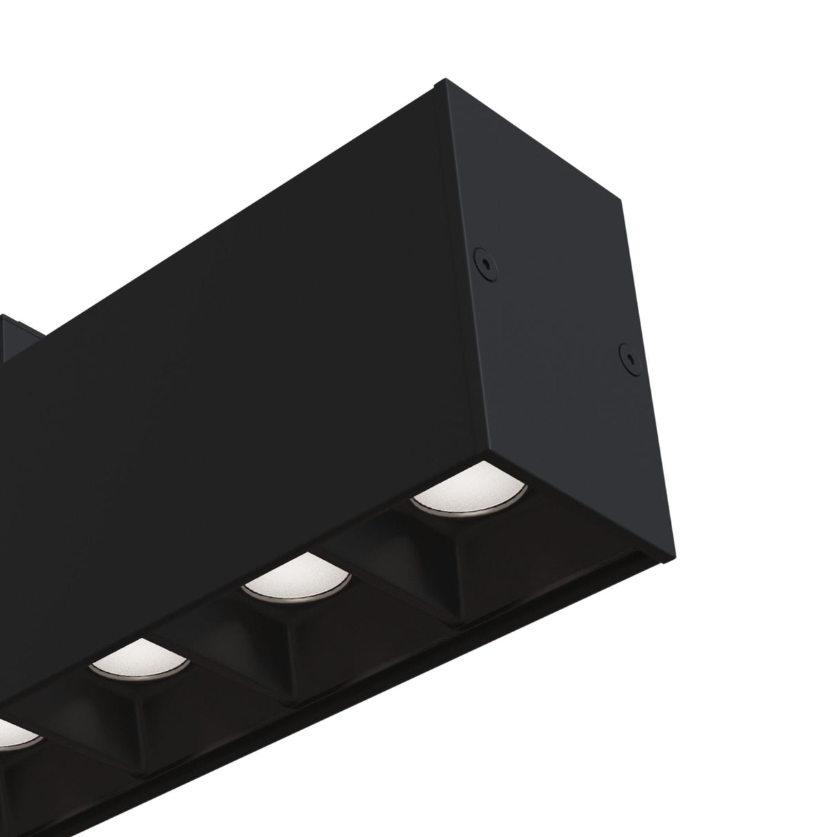 Warm White 20W LED Anti-Glare Track Downlight in Sleek Black Finish