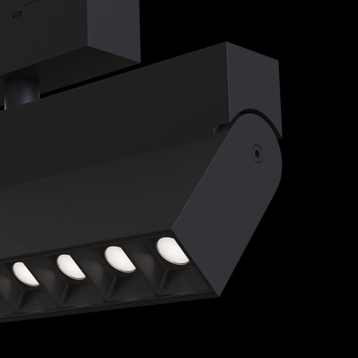 20W Cool White Adjustable LED Downlight for Magnetic Track System - Anti-Glare Design