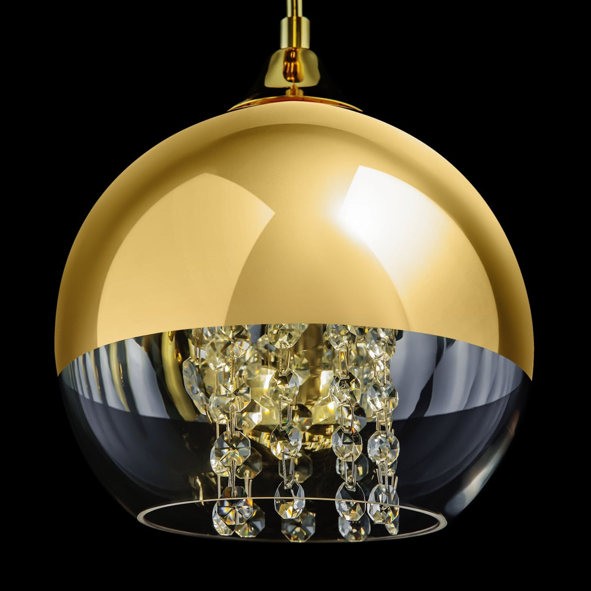 Fermi Gold Pendant Light Fixture