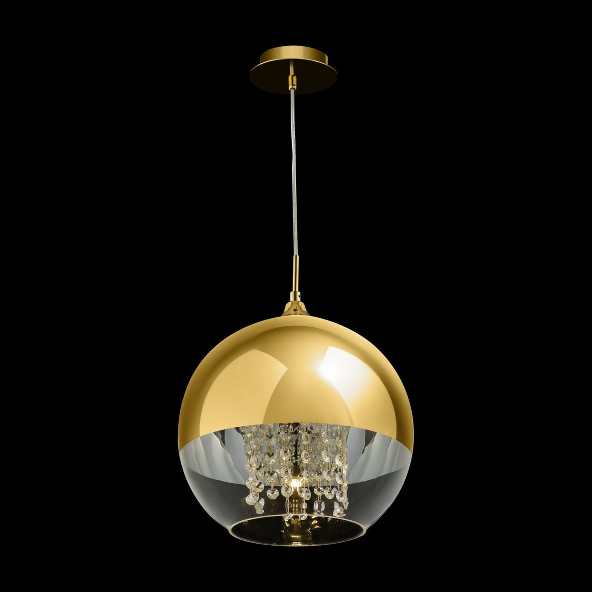 Luxe Gold Fermi Pendant Light
