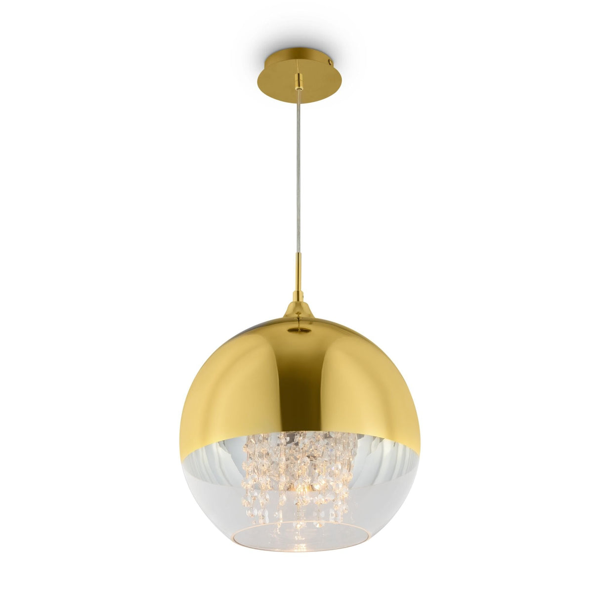 Luxe Gold Fermi Pendant Light