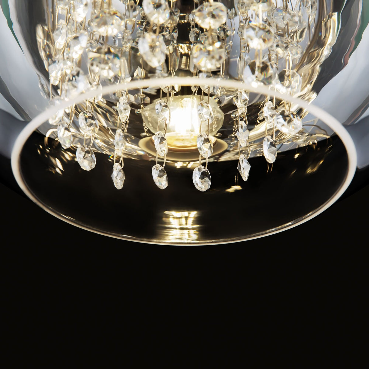 Luxe Gold Fermi Pendant Light