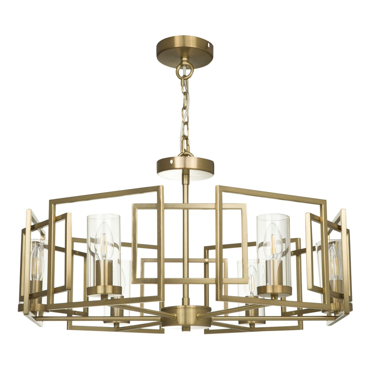 Gilded Elegance: Bowi Series Hanging Lamp