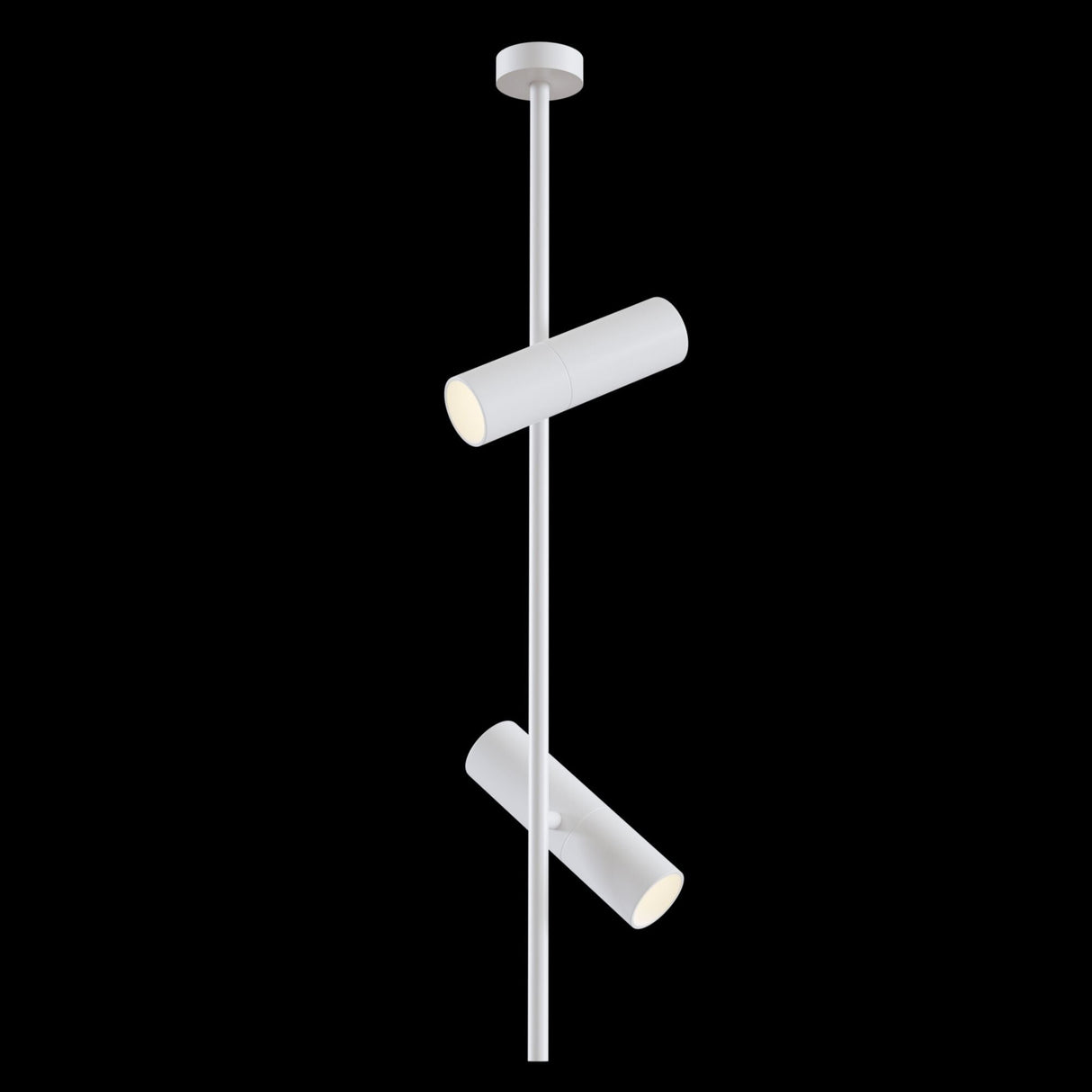 Sleek White Elti Series Ceiling & Wall Lamp