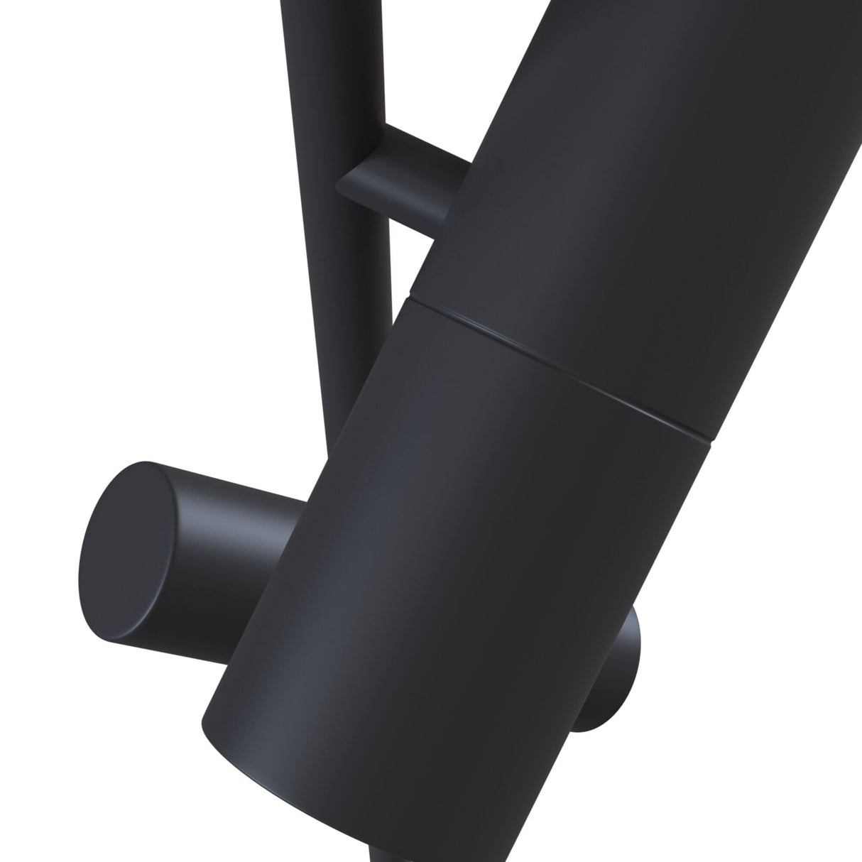 Sleek Elti Black Ceiling & Wall Lamp