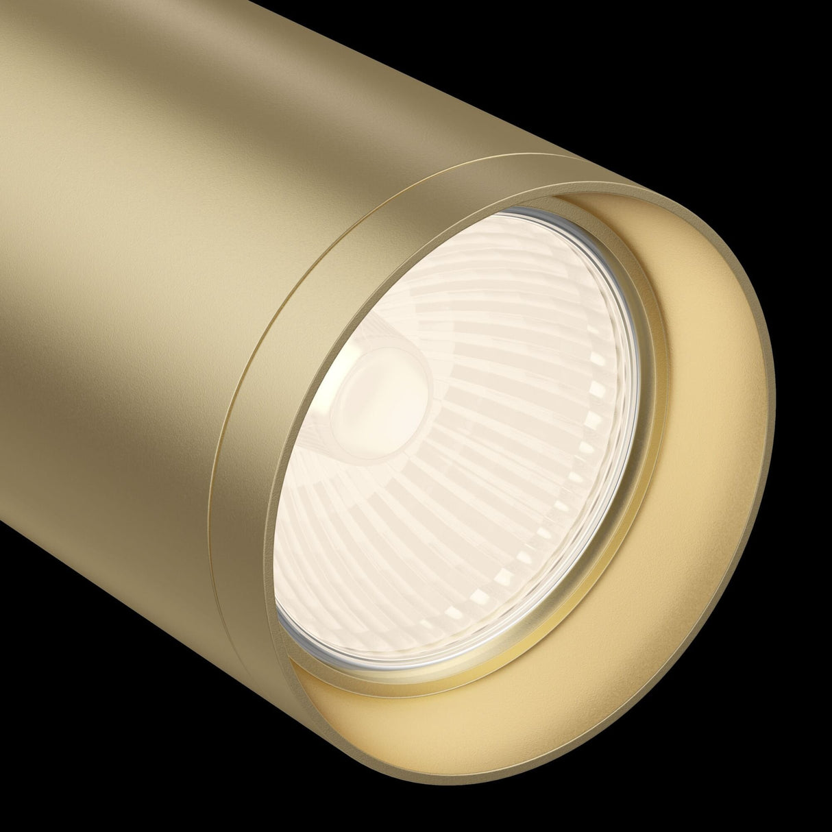 Elegant Matt Gold Adjustable Ceiling Lamp - Focus Series