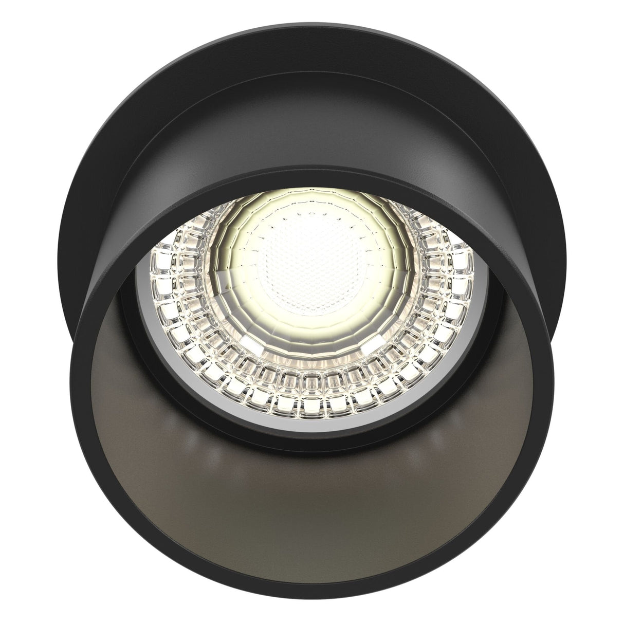 Sleek Black Reif Downlight - Compact Elegance