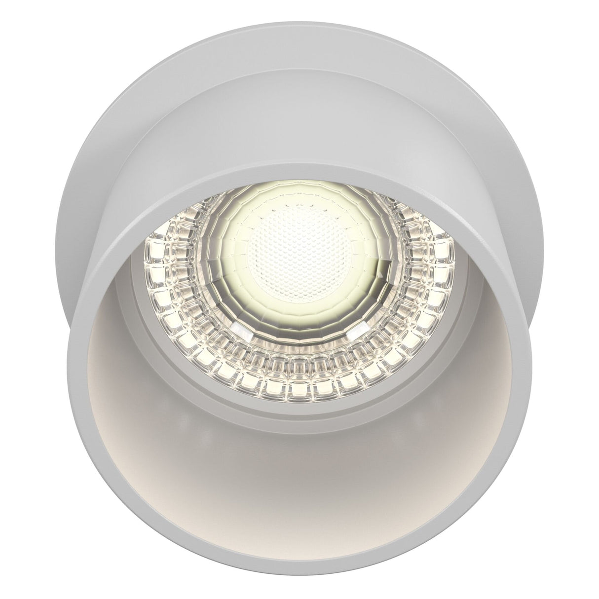 Reif Series White GU10 Downlight with 68mm Diameter