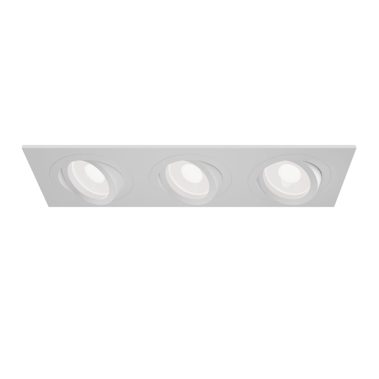 Atom Collection: White Triple GU10 Downlight