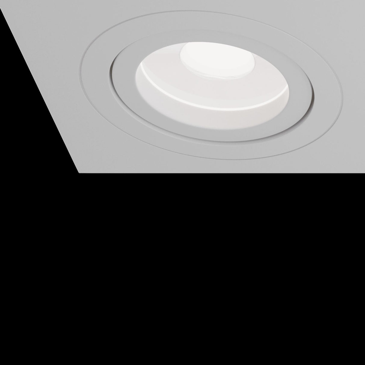 Atom Collection: White Triple GU10 Downlight