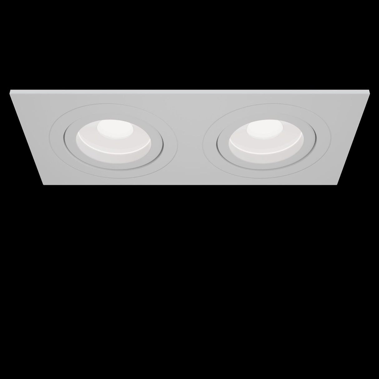 Sleek White Atom Downlight Fixture
