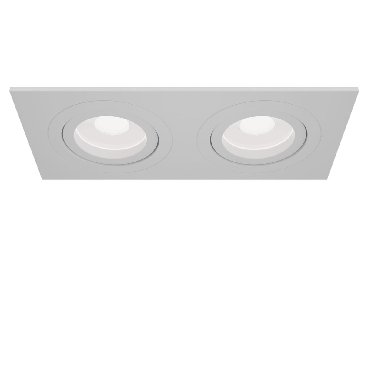 Sleek White Atom Downlight Fixture