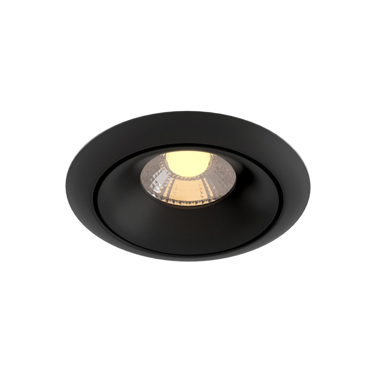 Yin Black LED Downlight - Sleek Elegance Series