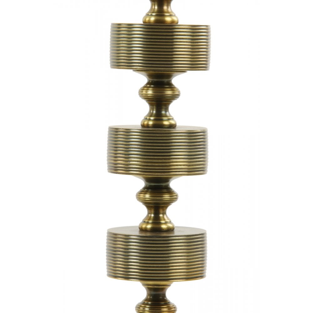 Antique Bronze Gody Lamp Base - 52cm