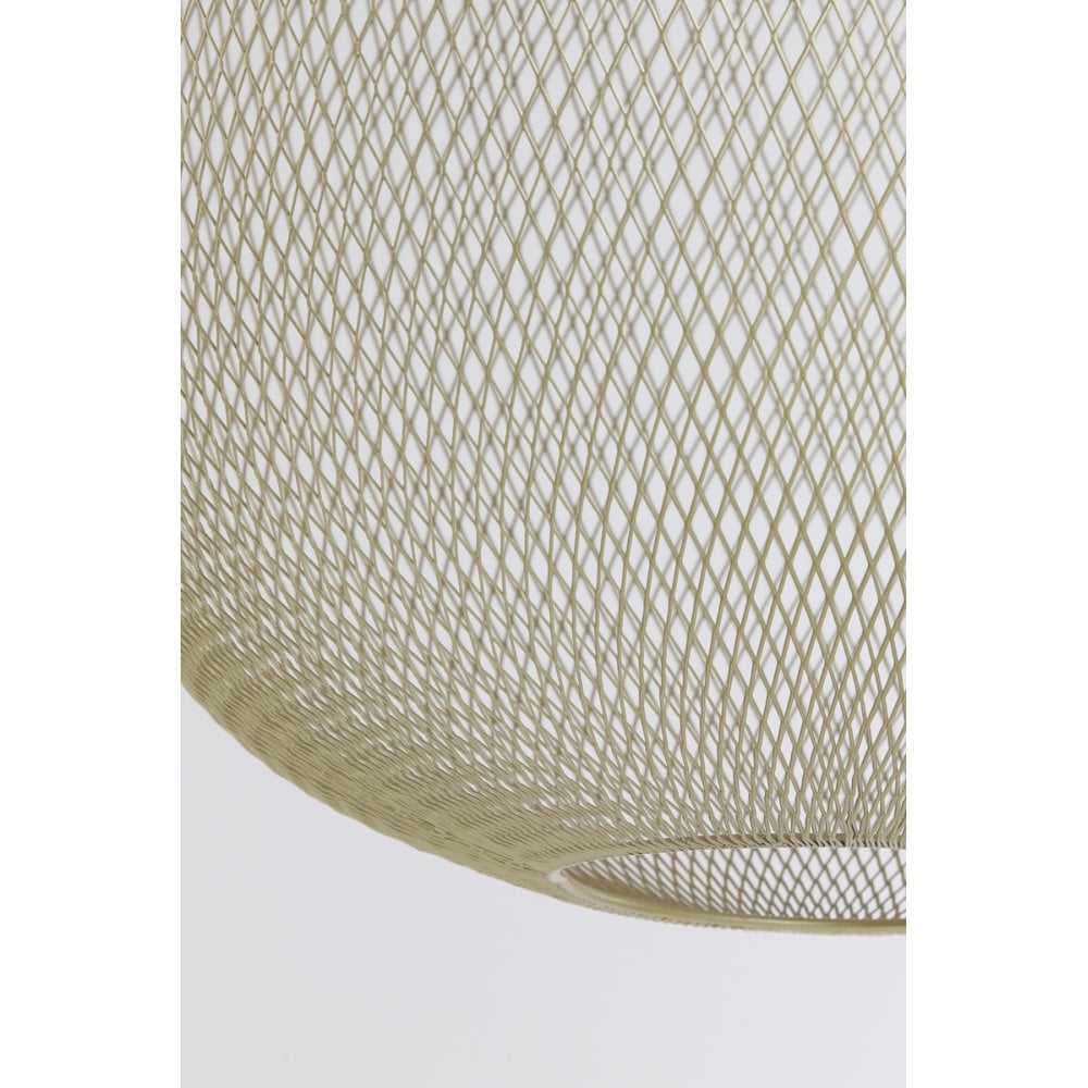 Moroccan Gold Suspended Lamp 50x58cm