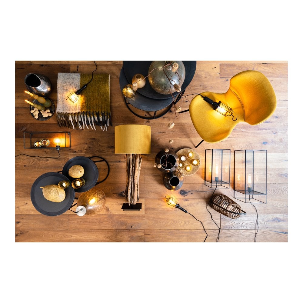 Rustic Duaca Brown Circular Wall Decor - 40cm