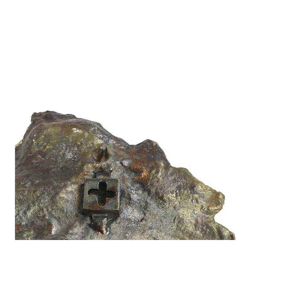 Antique Bronze Sidomi Wall Sculpture 32x30x13cm