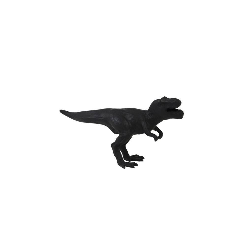 Black Metal T-Rex Sculpture 27.5x9.5x13cm