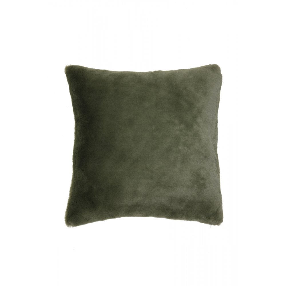 Olive Green Mendy Square Pillow 45x45cm