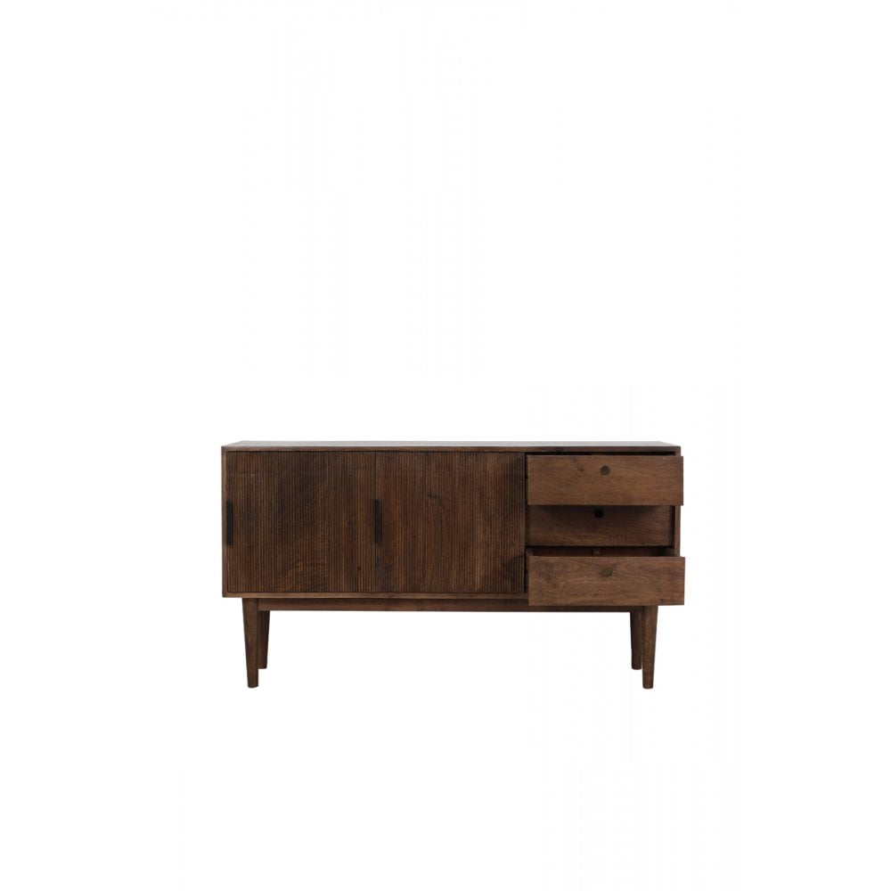 Bitika Dark Brown Wooden Cabinet - 150x40x80cm