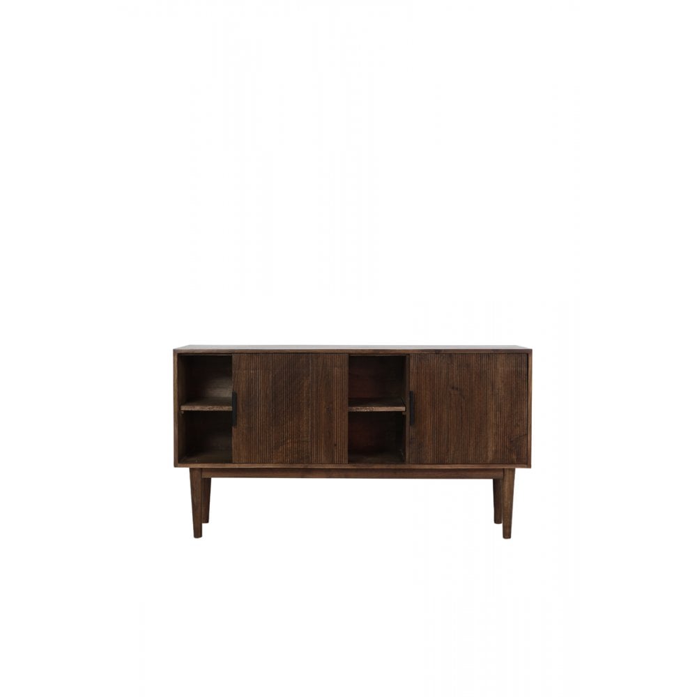 Bitika Dark Brown Wooden Cabinet - 150x40x80cm