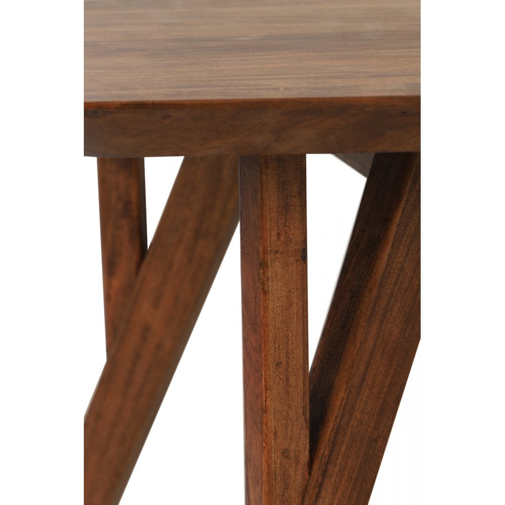 Quenza Acacia Wood Rectangular Dining Table - 220x100x76cm