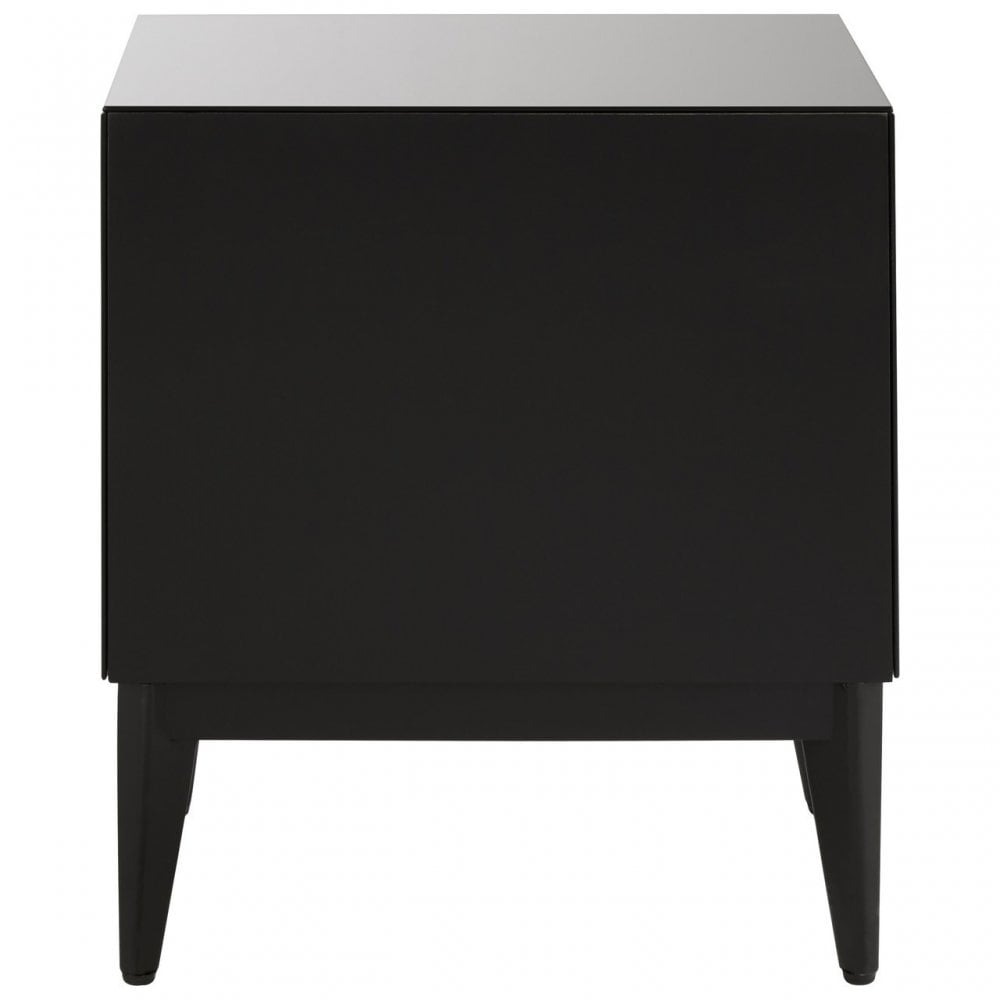 Rovigo 2 Drawer Chest, Black