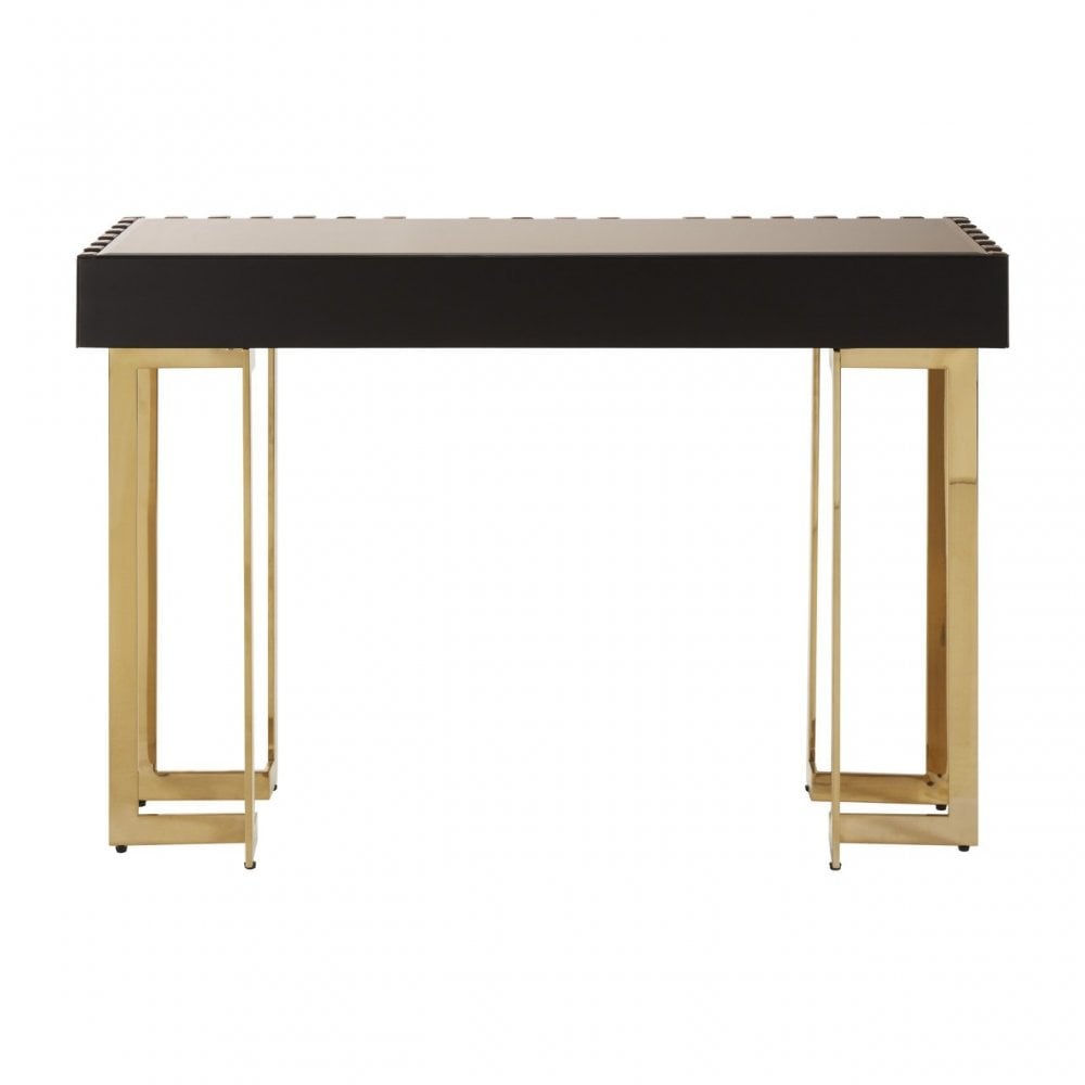 Rivoli Console Table, Gold