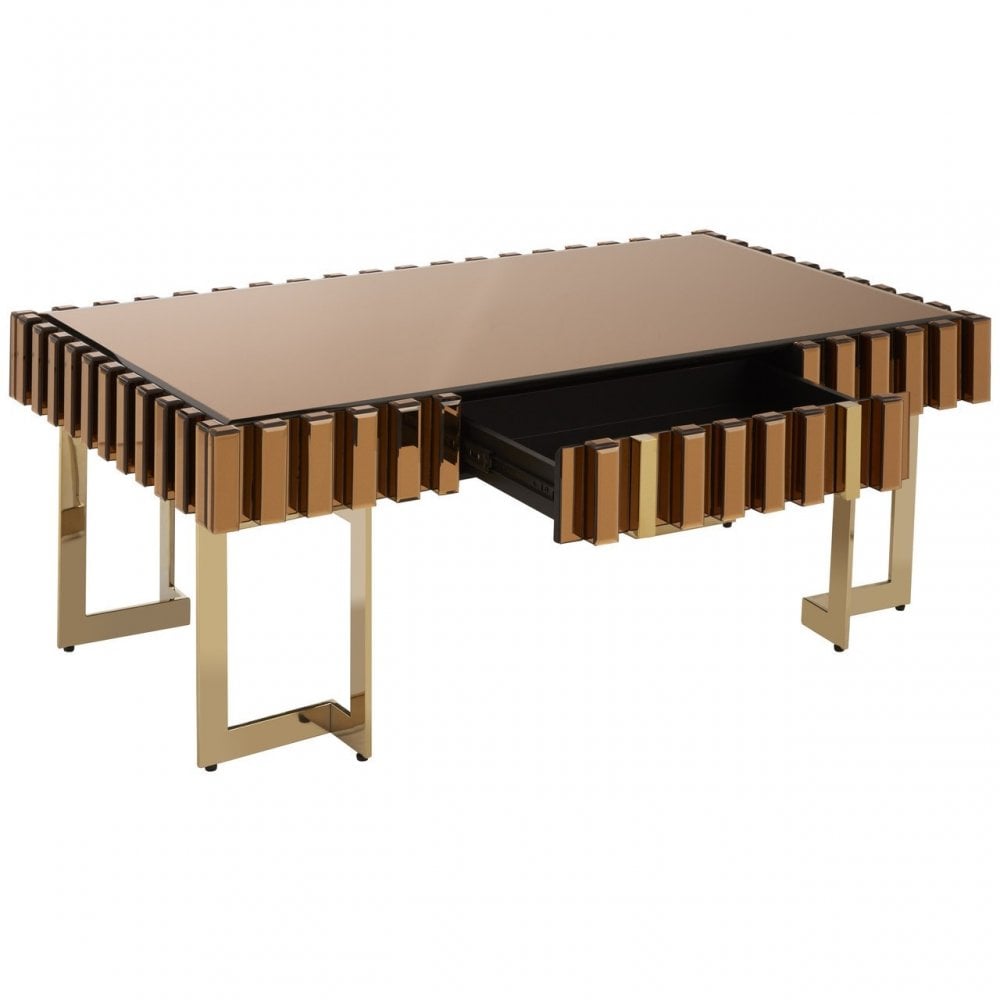 Rivoli Coffee Table, Gold