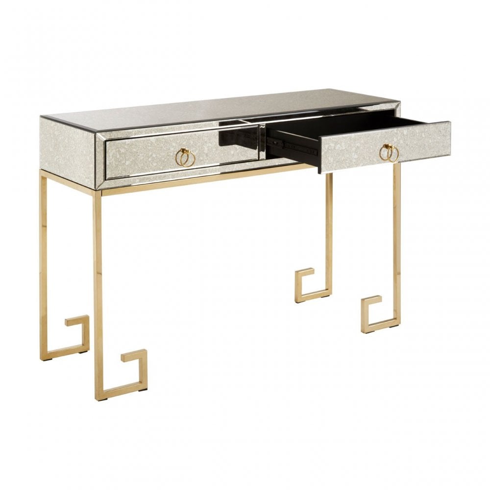 Rieti Console Table, Gold