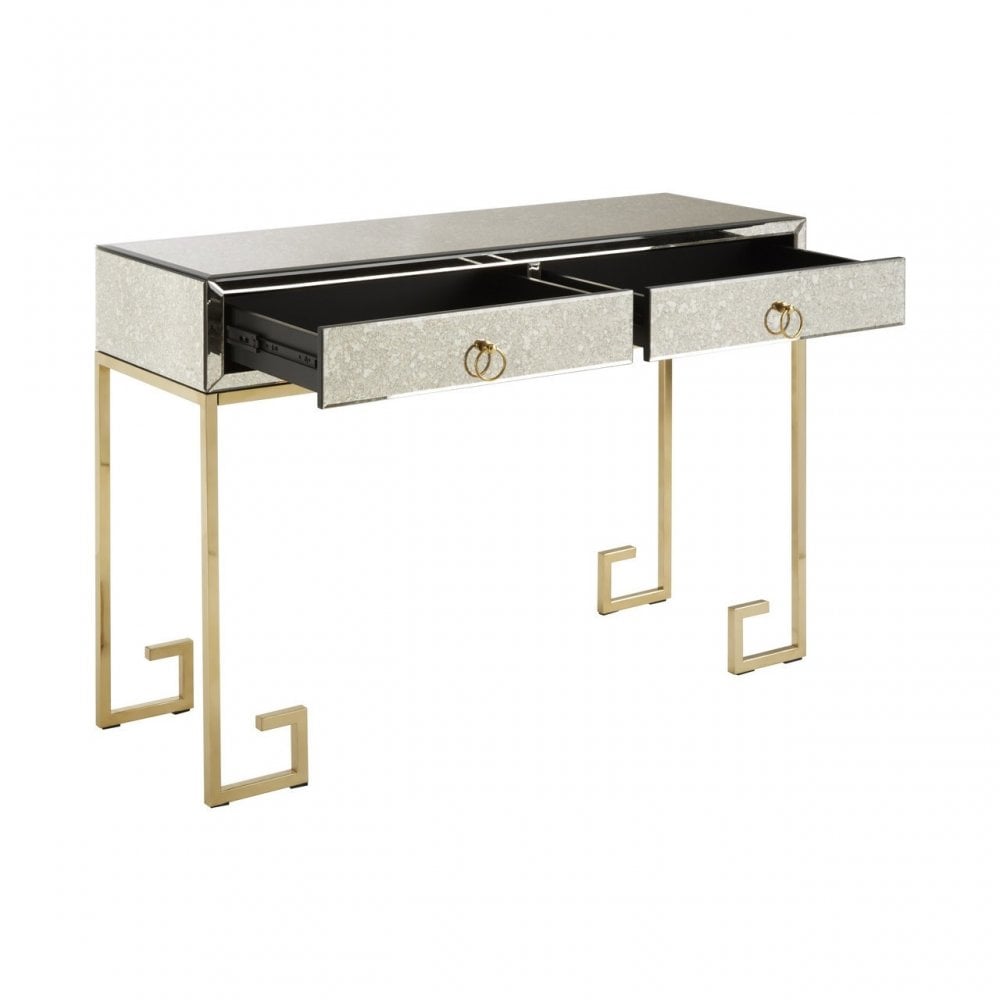 Rieti Console Table, Gold