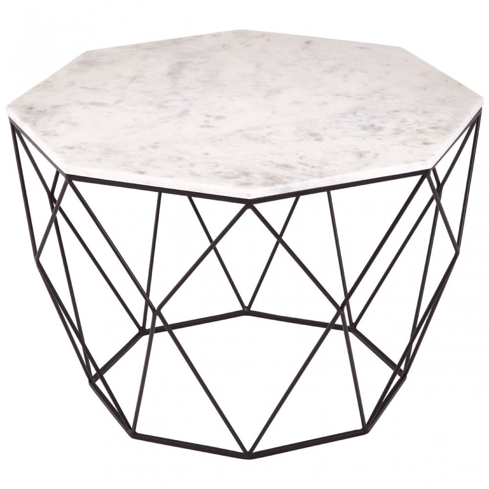 Shalimar Octagon Table, Black