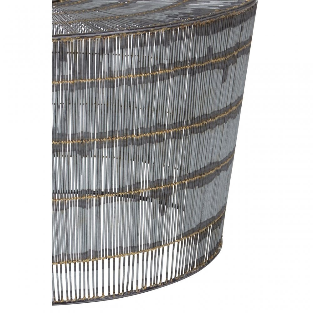 Templar Natural Wireframe Coffee Table, Natural