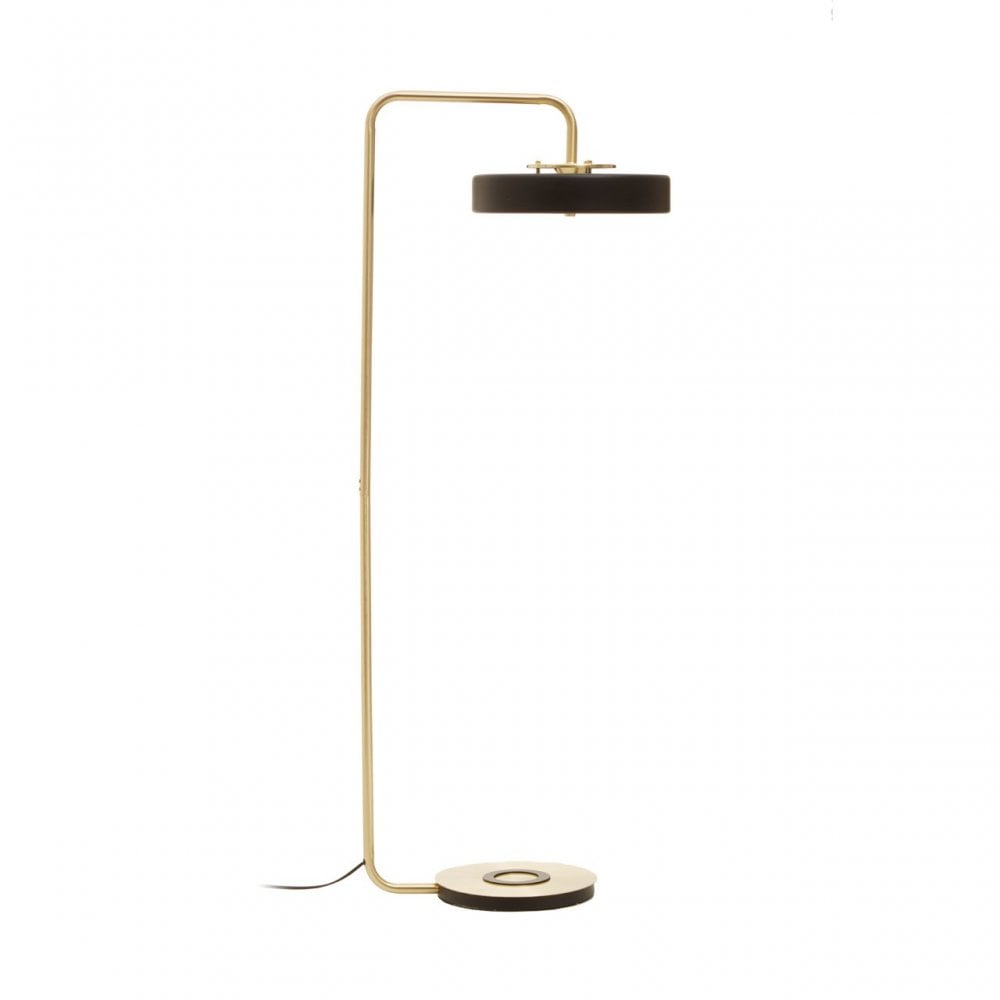 Rogano Floor Lamp, Black